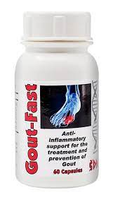 DNA BIOPHARM - DNA Gout-Fast - 60 Capsules | One Life Health
