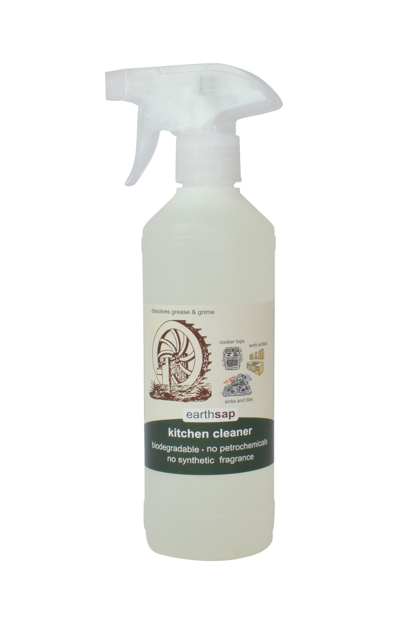 EARTHSAP - Kitchen Cleaner Trigger Spray - 500ml | One Life Health