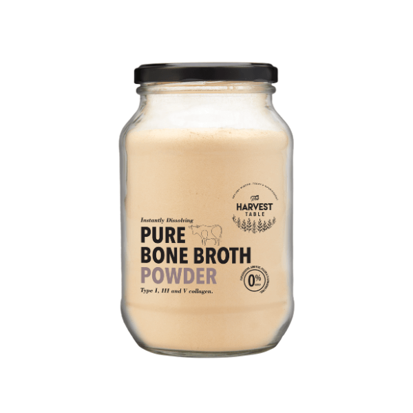 THE HARVEST TABLE - Pure Bone Broth Powder - 350g | One Life Health