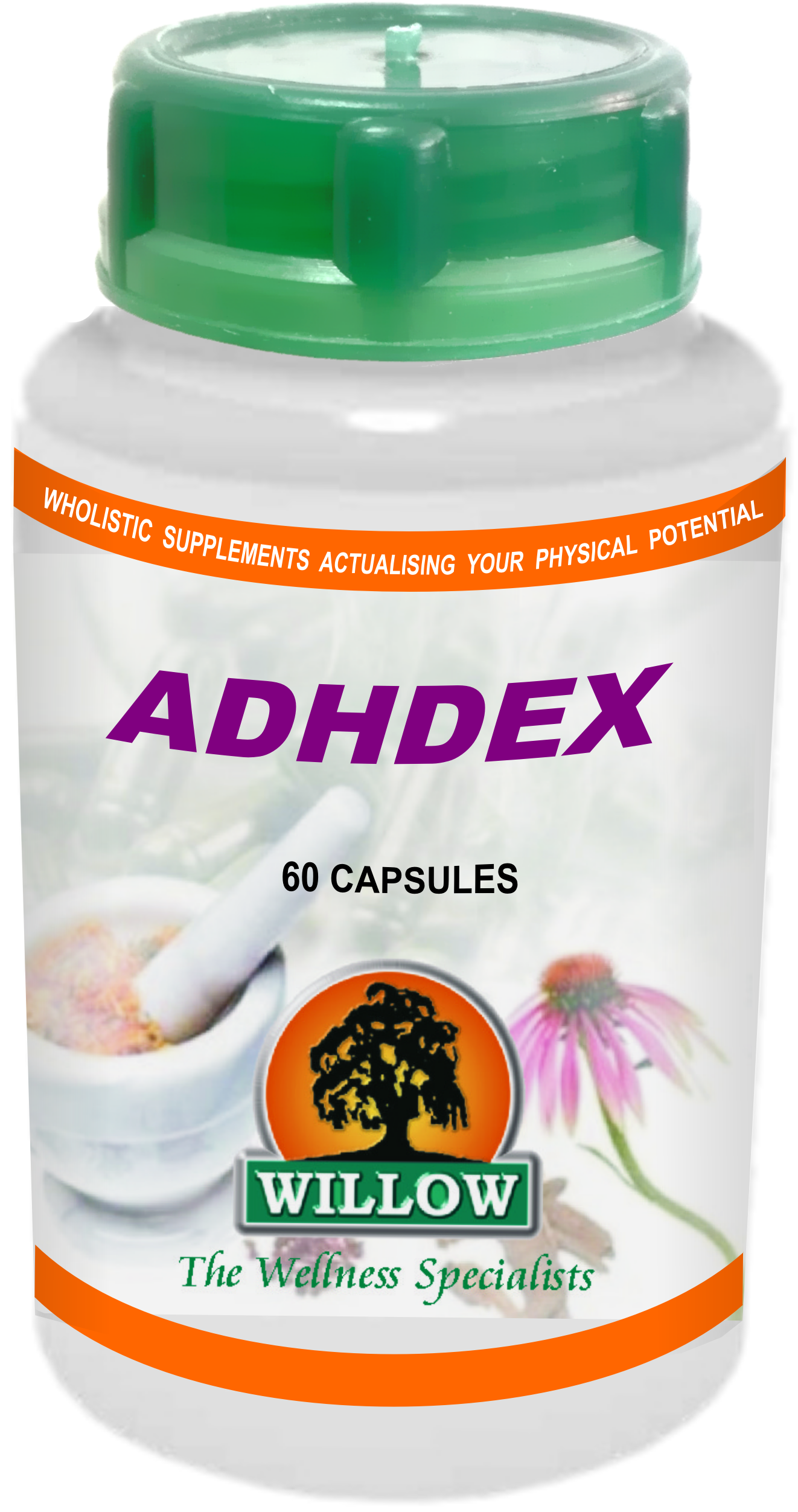 WILLOW - ADHDEX - 60 Capules | One Life Health