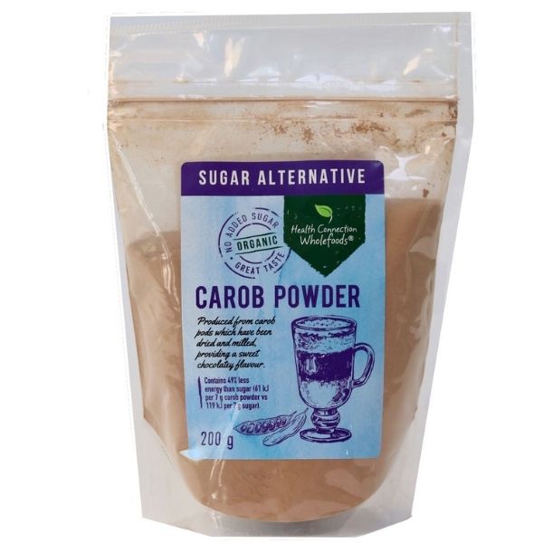 HEALTH CONNECTION WHOLEFOODS - Organic Carob Powder - 200g | One Life Health