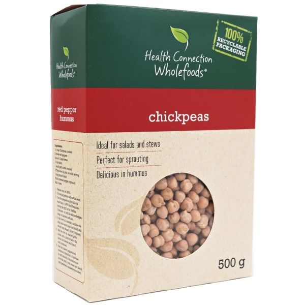 HEALTH CONNECTION WHOLEFOODS - Chickpeas - 500g | One Life Health