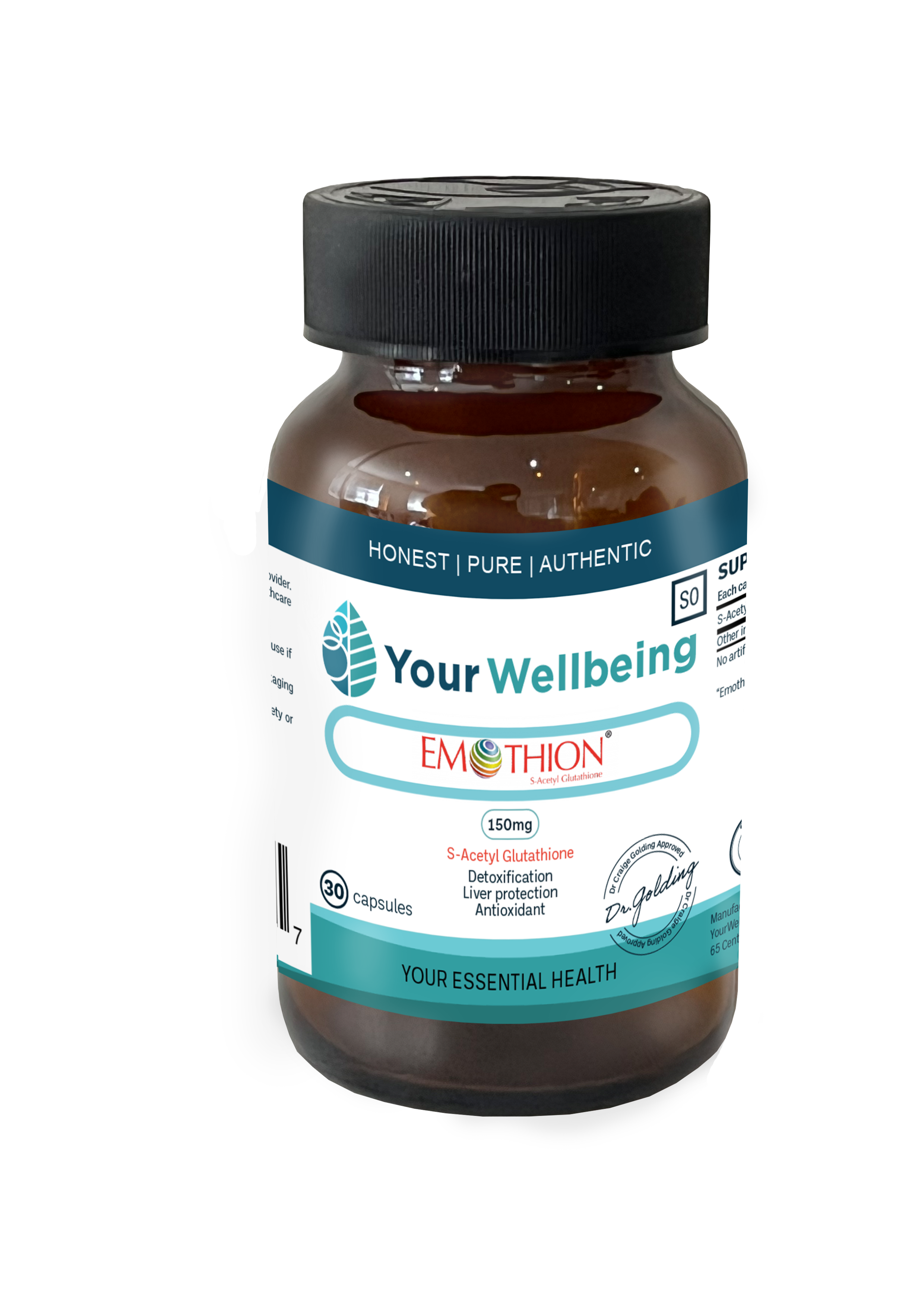 Your Wellbeing Emotion S-Acetyl Glutathione 150mg | 30 Caps onelifehealth Your Wellbeing Emotion S-Acetyl Glutathione 150mg | 30 Caps onelifehealth
