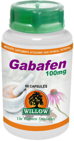 WILLOW - Gabafen 100mg - 60 Capsules | One Life Health