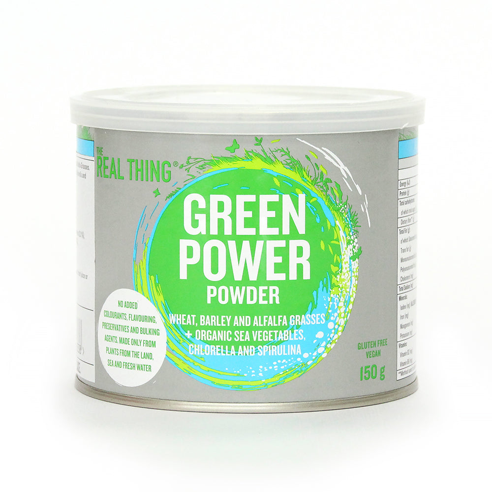 THE REAL THING FOOD SUPPLEMENTS - Green Power Powder 150g | One Life Health