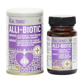 THE REAL THING FOOD SUPPLEMENTS - Alli-Biotic 60 Capsules