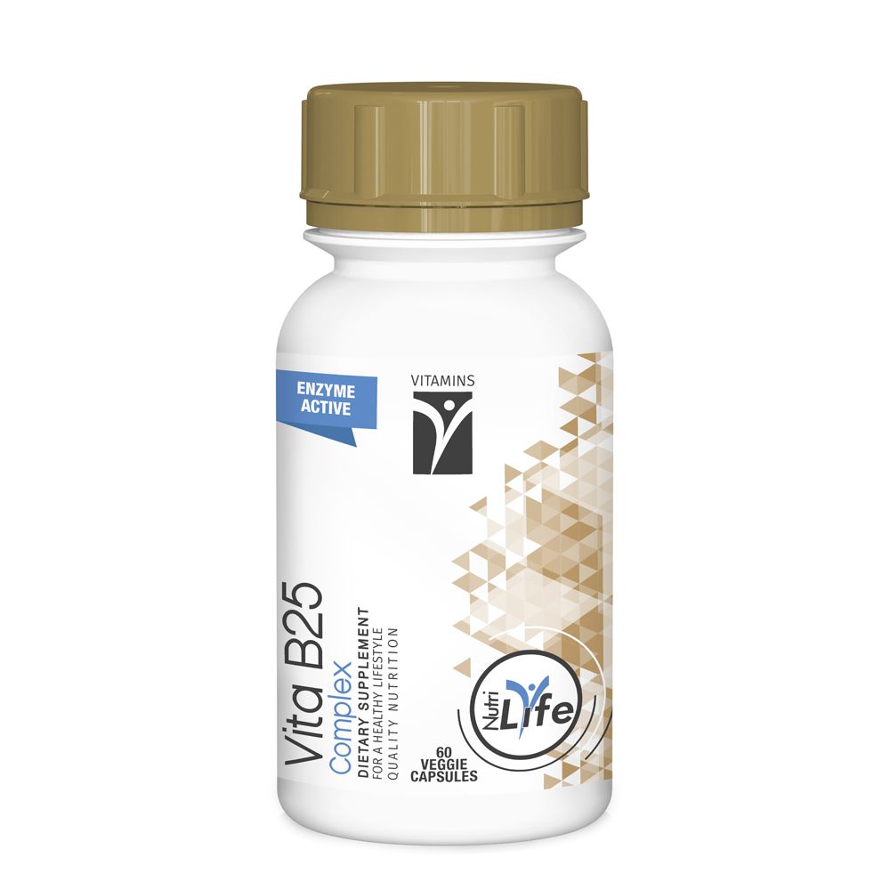 NUTRILIFE - Vitamin B25 Complex 60 Veg Capsules | One Life Health