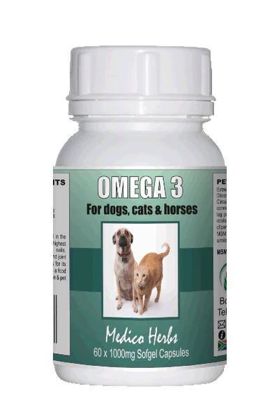 MEDICO HERBS - Omega 3 Pet 60 X 1000mg | One Life Health