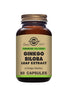 SOLGAR - Ginkgo Biloba Leaf Extract - 60 Vegetable Capsules SFP
