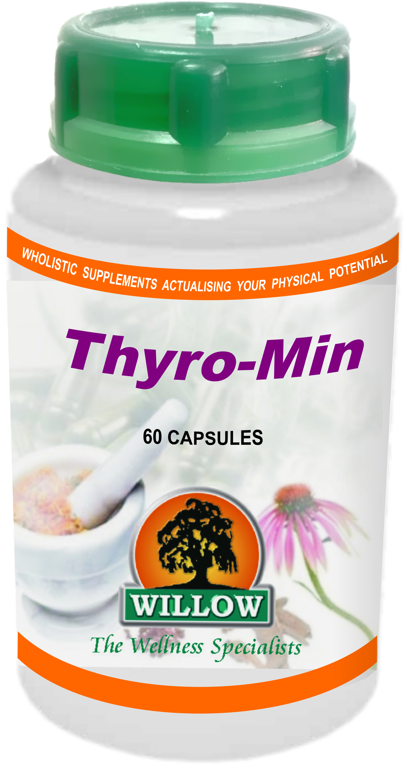 WILLOW - Thyro-Min - 60 Capsules | One Life Health