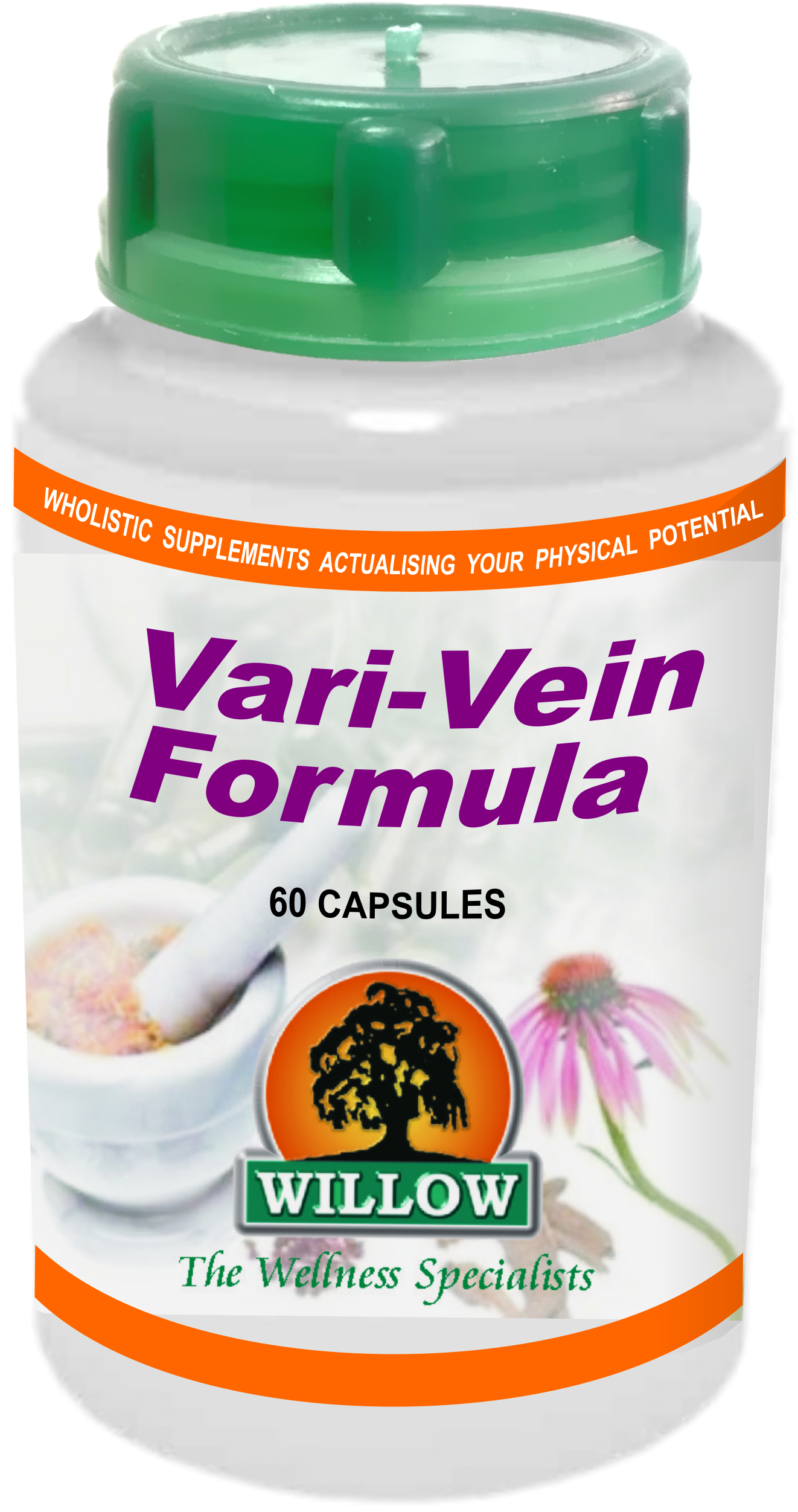 WILLOW - Vari-Vein Formula - 60 Capsules | One Life Health