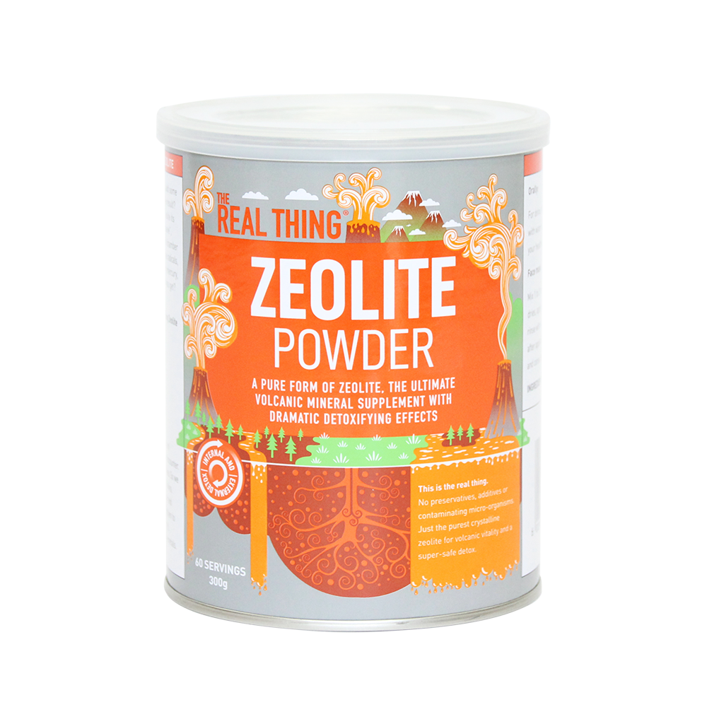 THE REAL THING FOOD SUPPLEMENTS Zeolite Powder 300g onelifehealth
