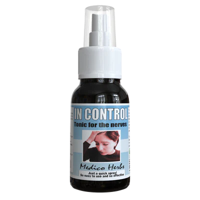 MEDICO HERBS - In Control Stress Anxiety Natural Nerve Spray 50ml | One Life Health