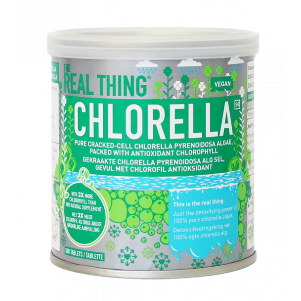 THE REAL THING FOOD SUPPLEMENTS - Chlorella 500 Tablets | One Life Health