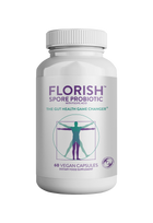 Florish Spore Probiotic with Fulvic Acid - 60 Capsules