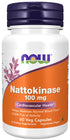 NOW®  - Nattokinase 100 mg - 60 Veg Capsules