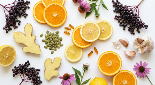 Selection of natural immune support supplements available at Onelife Health in South Africa