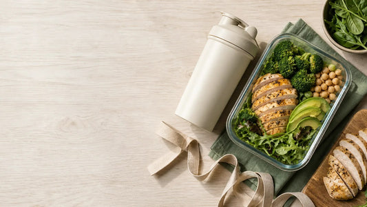 Blood-sugar support routine with balanced-food ingredients and practical supplement guidance