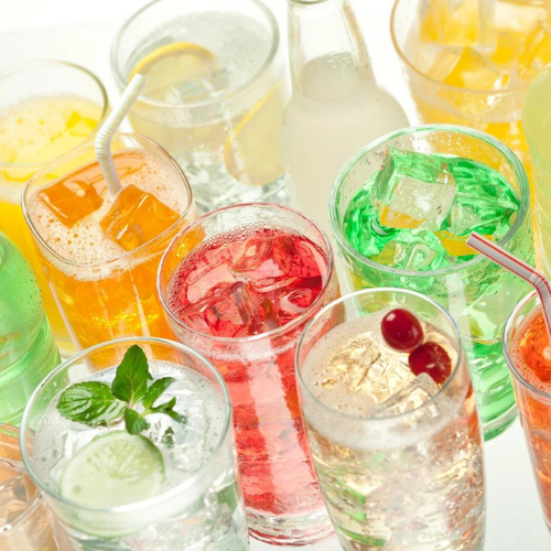 Health-conscious beverages including herbal teas and plant-based drinks at Onelife Health