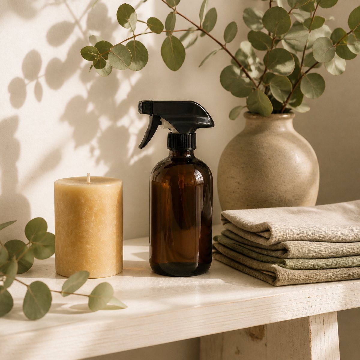 Natural home care still life