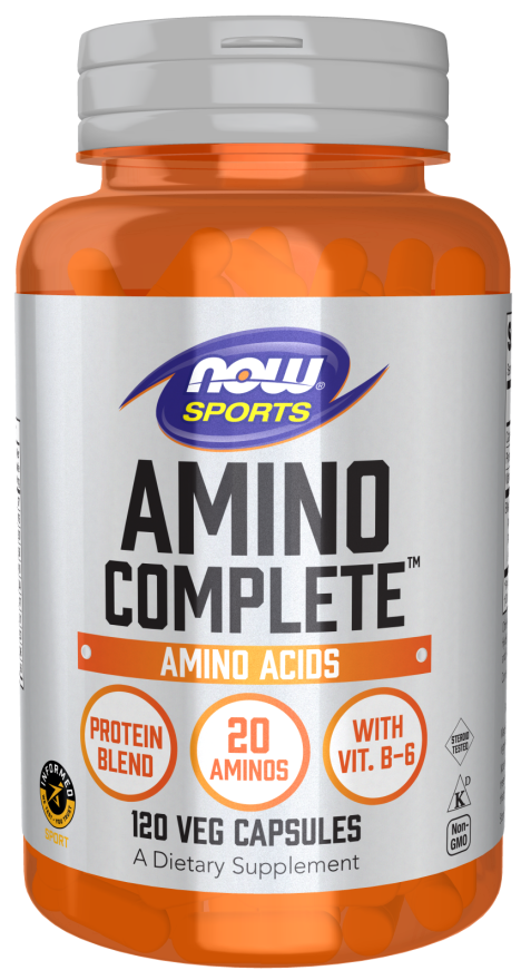 NOW - Amino Complete™ - 120 Veg Capsules | One Life Health