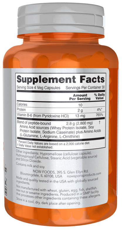 NOW - Amino Complete™ - 120 Veg Capsules | One Life Health