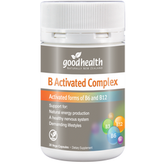 GOOD HEALTH - B Activated Complex - 30 Capsules