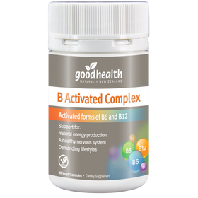 GOOD HEALTH - B Activated Complex - 30 Capsules