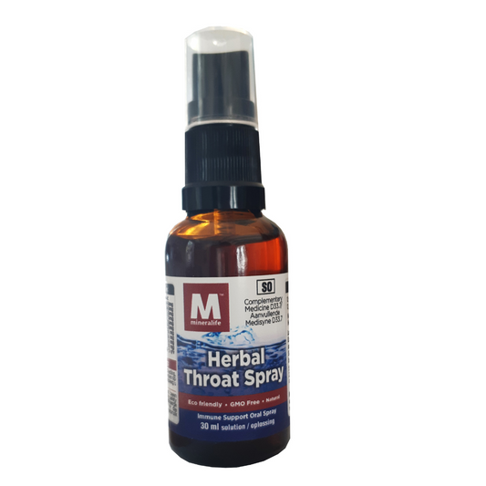 MINERALIFE - Herbal Throat Spray - 30ml | One Life Health