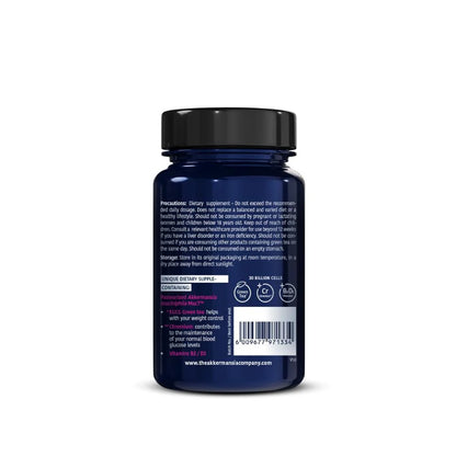 Metagenics Akkermansia MucT Healthy Weight supplement box with 30 tablets