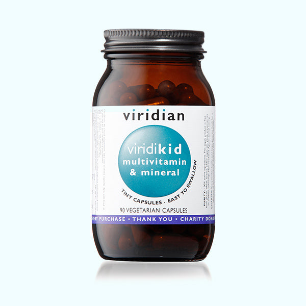 VIRIDIAN - ViridiKid Multivitamin & Mineral Mini - 90 Veg Capsules | One Life Health