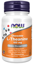 NOW® - L-Theanine 100 mg - 90 Chewables