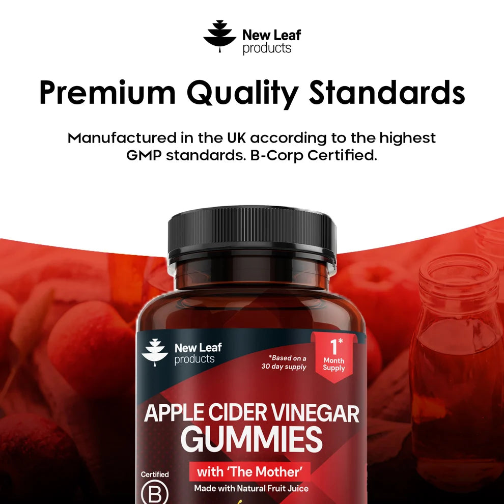NEW LEAF - Apple Cider Vinegar - 30 Gummies