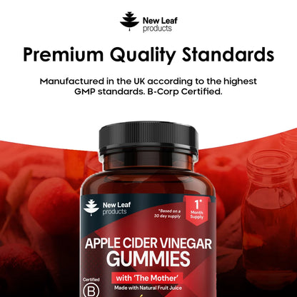 NEW LEAF - Apple Cider Vinegar - 30 Gummies