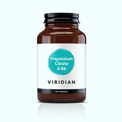 VIRIDIAN - Magnesium Citrate with B6 - 30 Veg Capsules