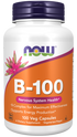 NOW - Vitamin B-100 - 100 Veg Capsules