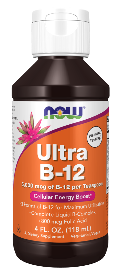 NOW® - Ultra B-12 Liquid - 118ml | One Life Health