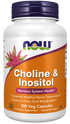 NOW® - Choline & Inositol - 100 Veg Capsules