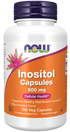 NOW® - Inositol 500 mg - 100 Veg Capsules