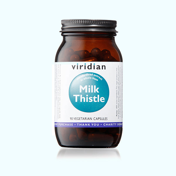 VIRIDIAN - Milk Thistle - 90 Veg Capsules | One Life Health