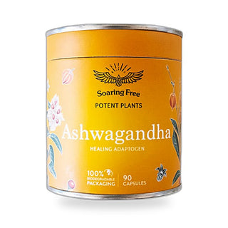 SOARING FREE SUPERFOODS - Ashwagandha, Organic 90 Capsules