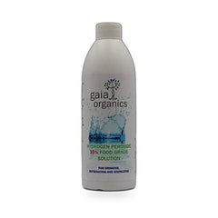 GAIA ORGANICS - Hydrogen Peroxide 35% Food Grade 500ml Dropper Bottle – Recycled Plastic
