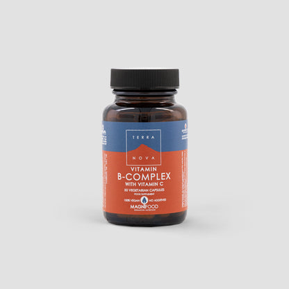 TERRANOVA - B Complex with Vitamin C - 50 Capsules | One Life Health