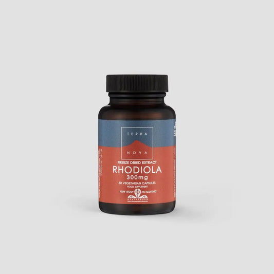 TERRANOVA - Rhodiola 300mg - 50 Veg Capsules | One Life Health