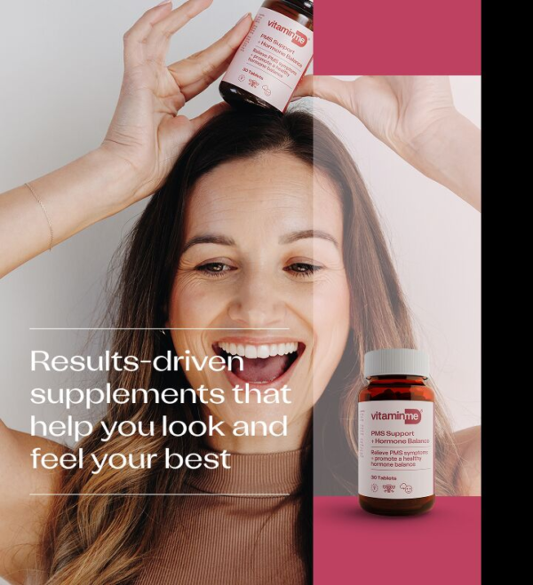 VitaminMe - PMS Support + Hormone Balance - 30 Tablets