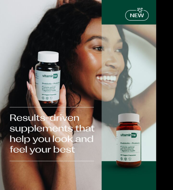 VitaminMe - Prebiotic + Probiotic - 30 Veg Capsules