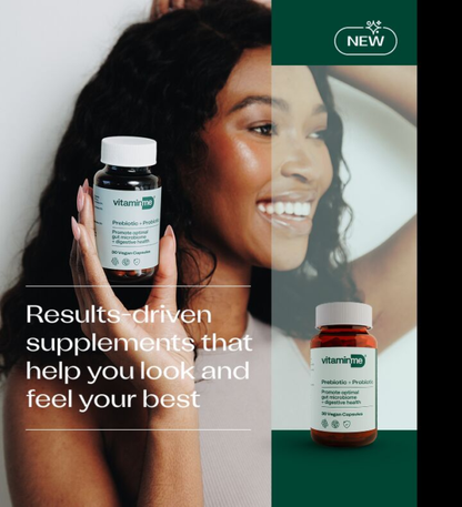 VitaminMe - Prebiotic + Probiotic - 30 Veg Capsules