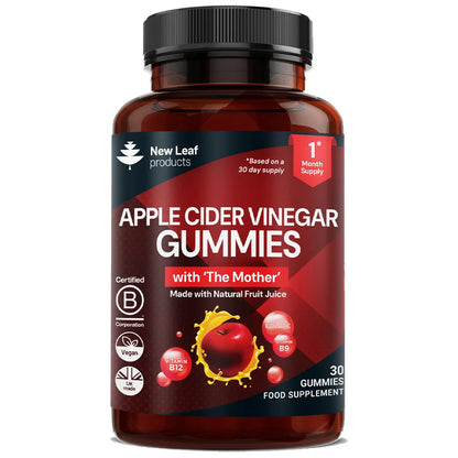 NEW LEAF - Apple Cider Vinegar - 30 Gummies