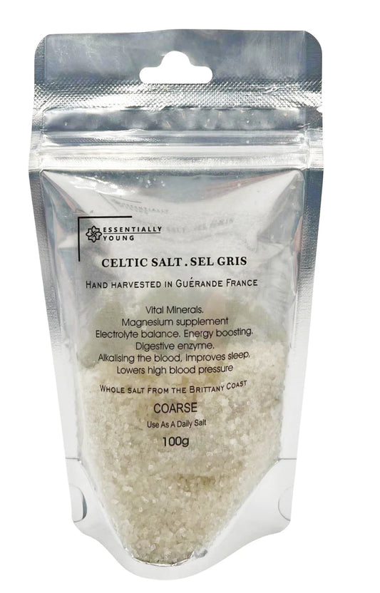ESSENTIALLY YOUNG - Celtic Salt - 100g | One Life Health