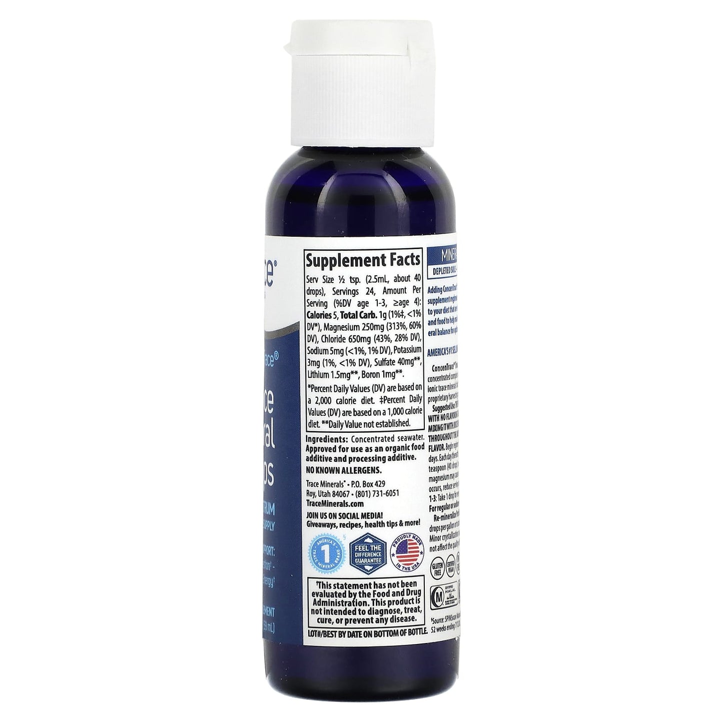 NATROCEUTICS® SA - Trace Mineral Drops - 59ml | One Life Health